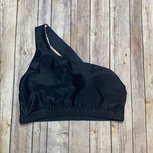 Nani Swimwear Top Asymmetrical Black XL